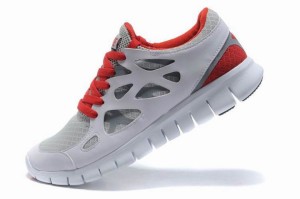 Nike Free Run 2 Homme Cool Gris Rouge